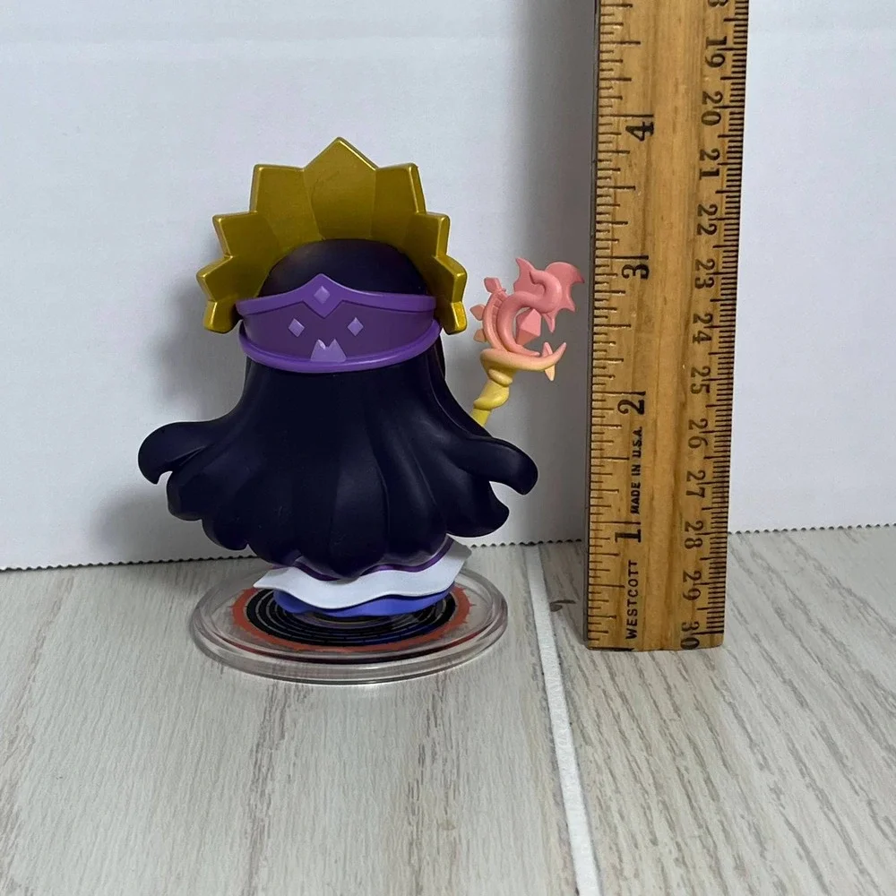 SMITE Bellona Enyo Skin Figure 4in Purple Gold Vinyl Collectible Toy